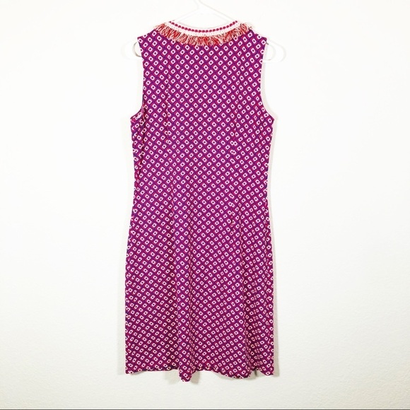 🔥SALE🔥 J McLaughlin sleeveless Lola geometric print dress Medium NWOT - Picture 5 of 10